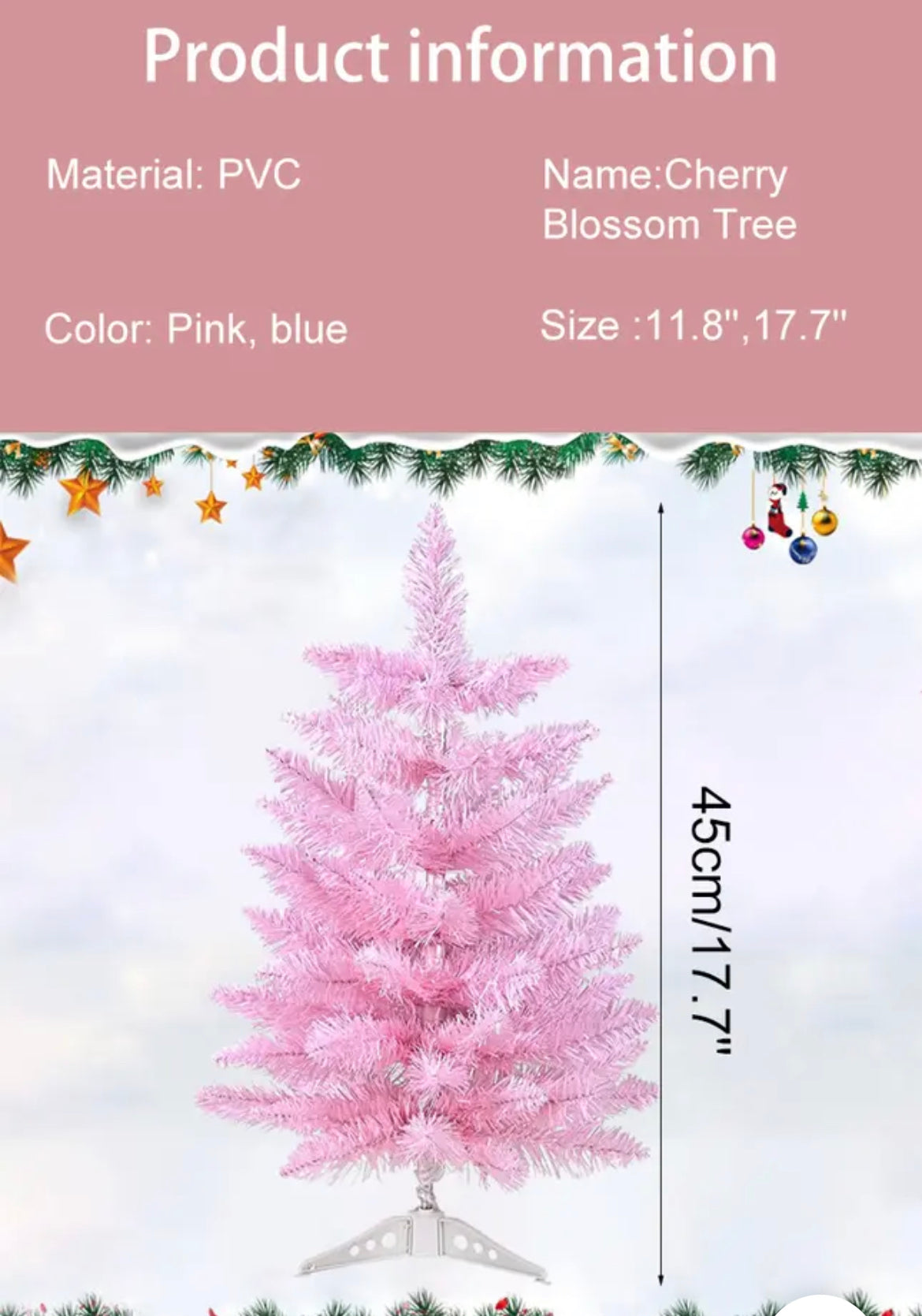 Pink Mini-Tree