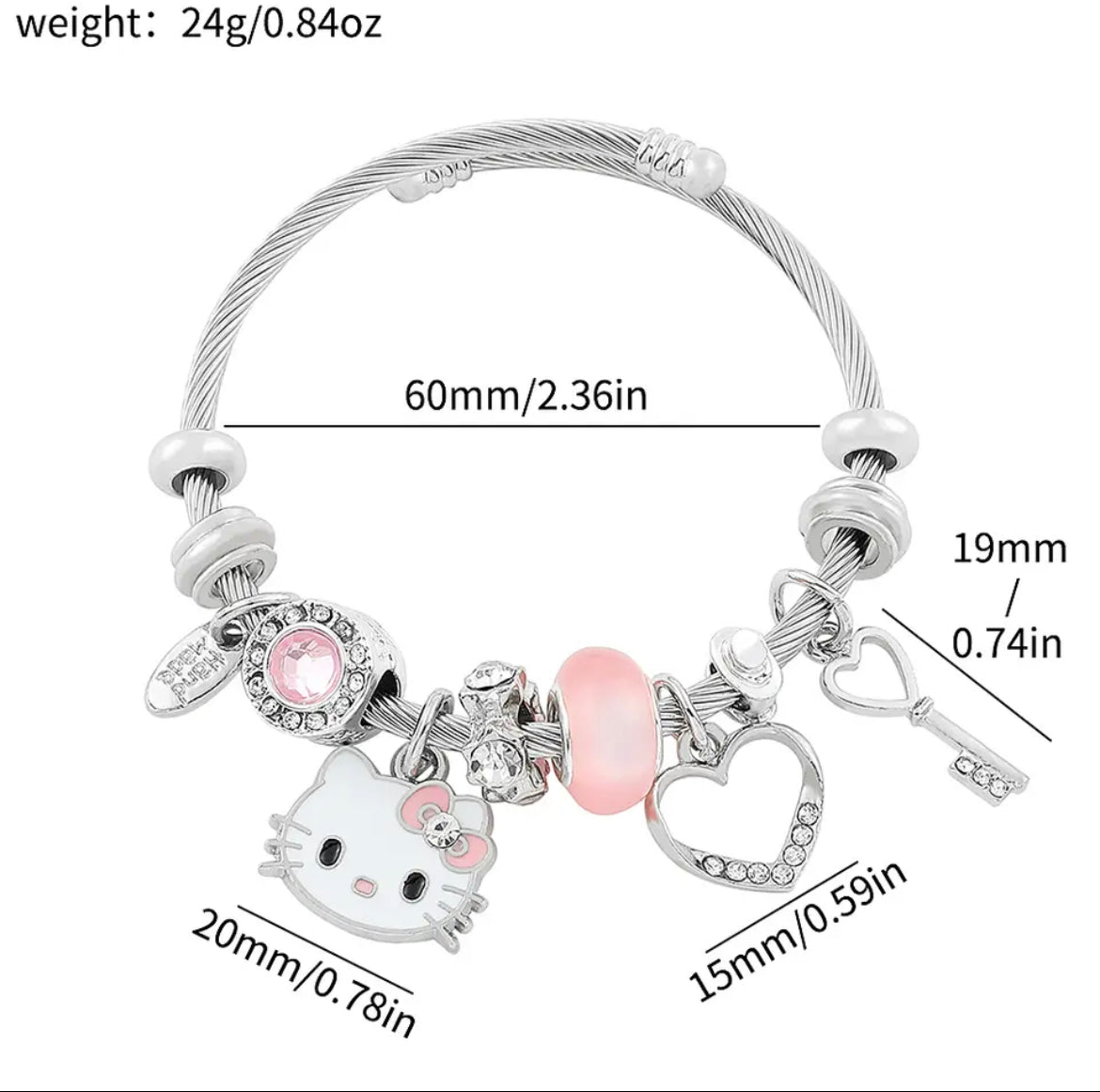 Hello Kitty Pandora Bracelet