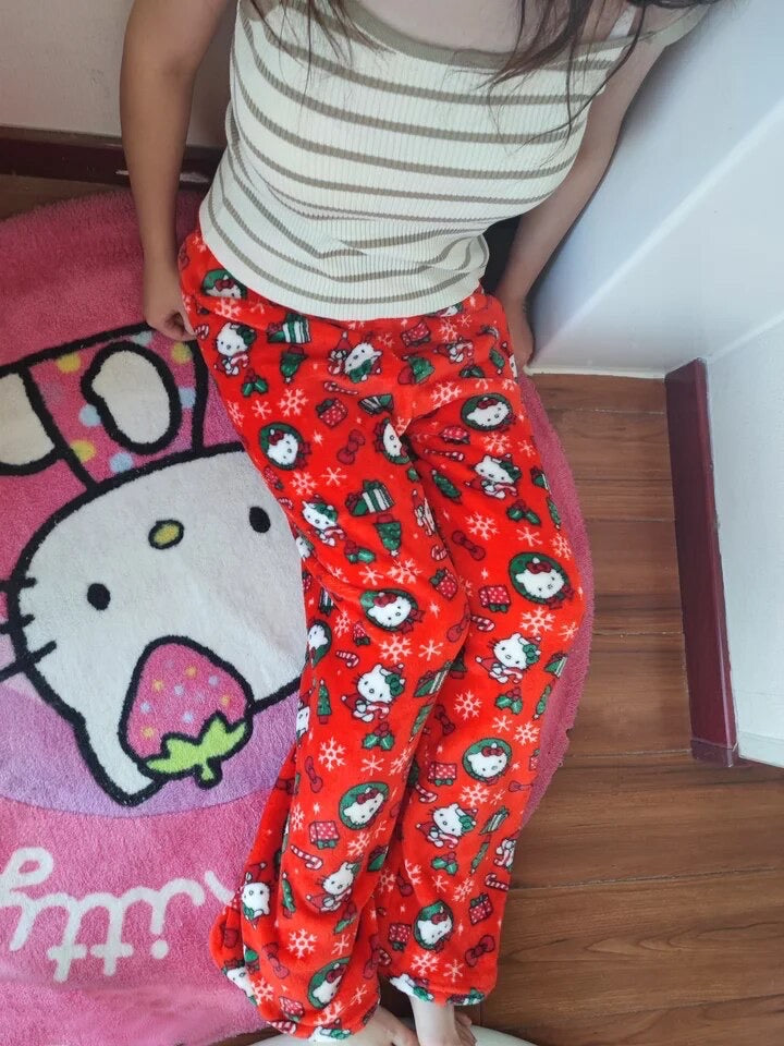 Hello-Kitty Christmas Pajamas